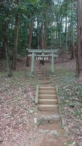 虎柏神社の鳥居
