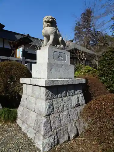 常陸二ノ宮　静神社の狛犬