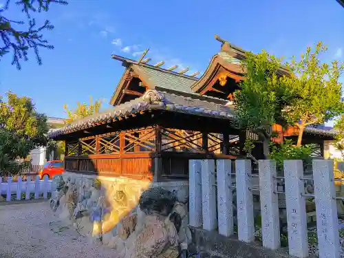 白山社の本殿・本堂