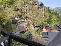 宝珠山 立石寺の景色
