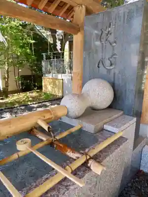 東郷神社の手水舎