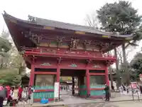 根津神社の山門・神門