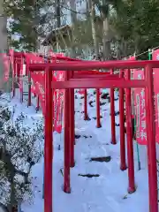 呑香稲荷神社の鳥居