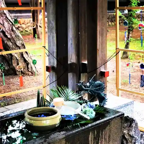 札幌護國神社の手水