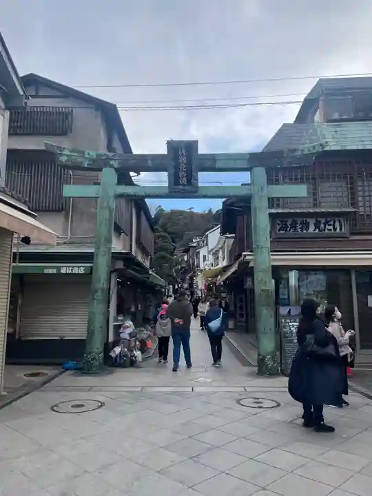 江島神社の鳥居