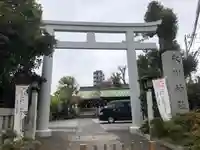新宿下落合氷川神社の鳥居
