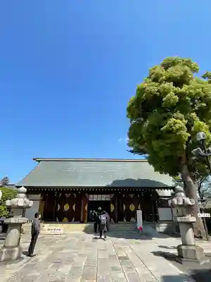 松陰神社の本殿・本堂