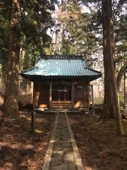 長池天神社の本殿・本堂