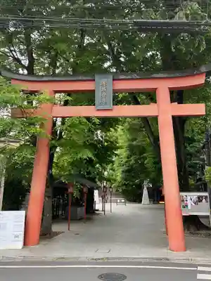 赤城神社の鳥居