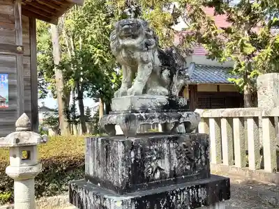 山部神社の狛犬