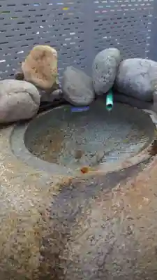 不動明王尊の手水舎