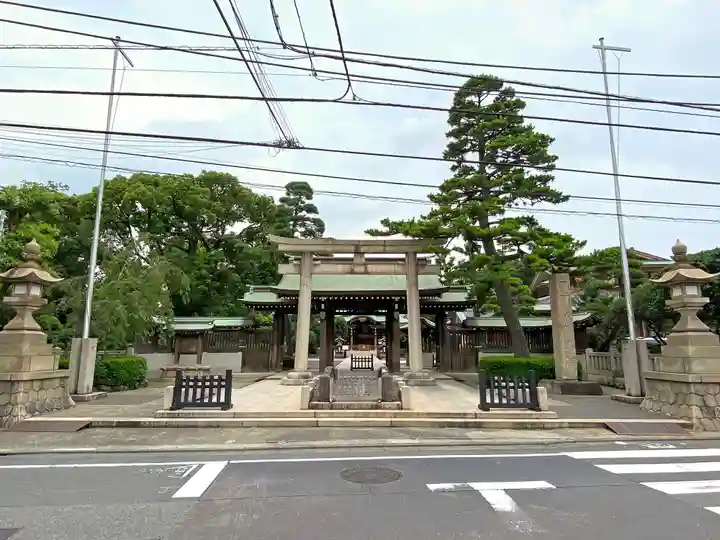 六郷神社の鳥居