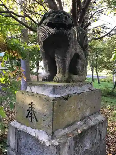 赤井川神社の狛犬