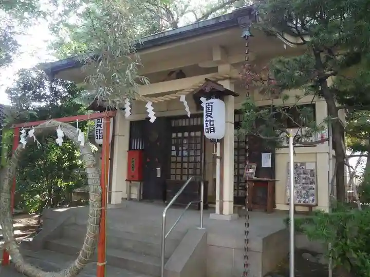 駒込妙義神社の本殿・本堂