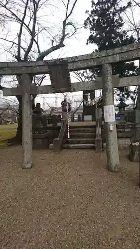 古川神社の鳥居