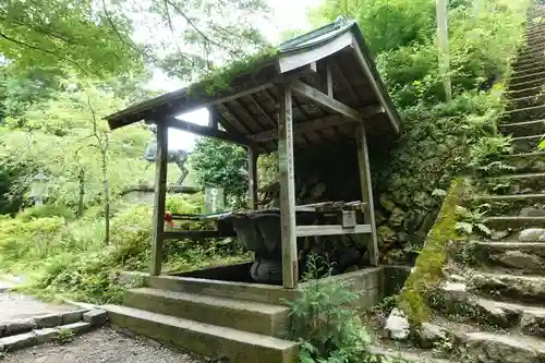 施福寺の手水