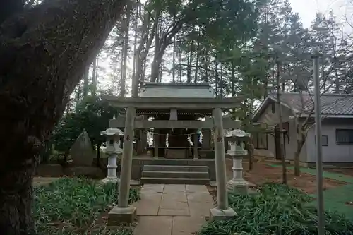 天形星神社の鳥居