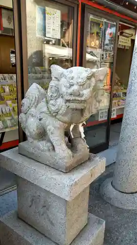 沖田神社の狛犬