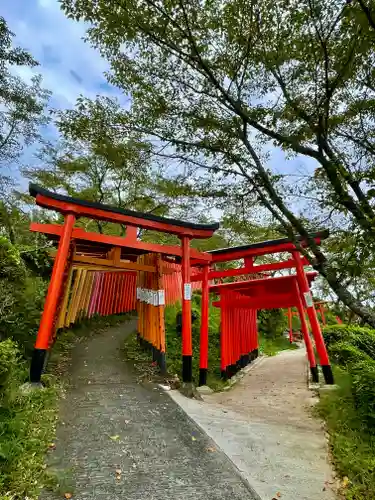 扇森稲荷神社の鳥居