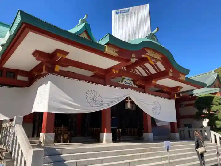 日枝神社の本殿・本堂