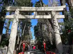 馬橋稲荷神社の鳥居