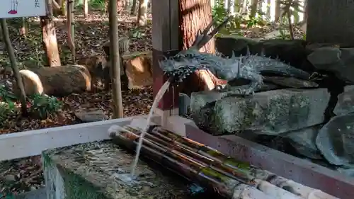 荒見神社の手水舎