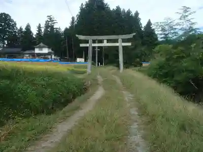 七久里神社の鳥居