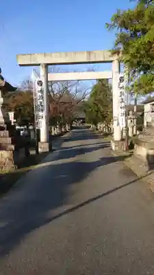 加佐美神社の鳥居