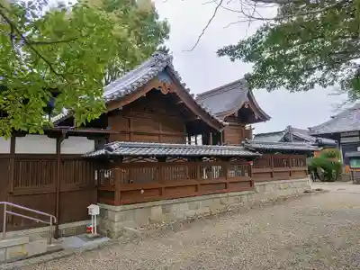 西八幡社の本殿・本堂