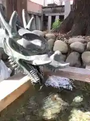 金山神社の手水