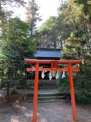 村檜神社の鳥居