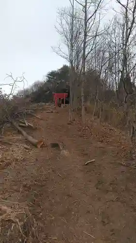 亀山宮の鳥居