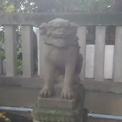 櫻田神社の狛犬