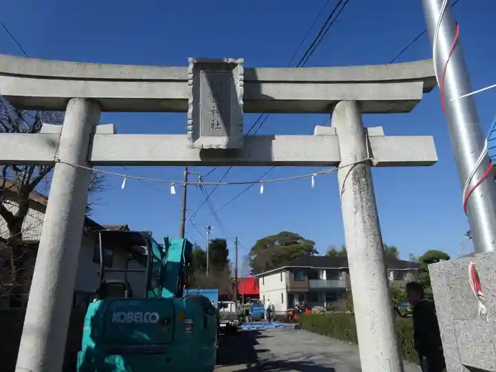 御嶽神社の鳥居