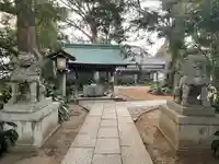 奥澤神社の狛犬
