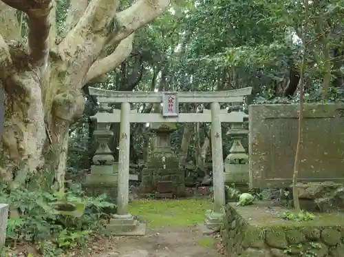 渡海神社の鳥居