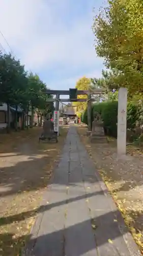 幸宮神社の鳥居