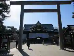 靖國神社の鳥居