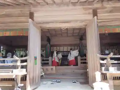 倭文神社のお祭り