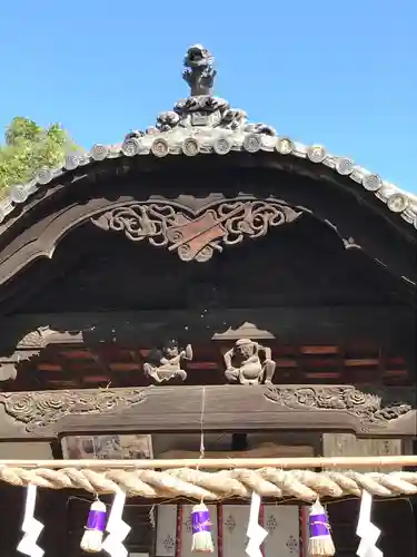 田潮八幡神社の本殿