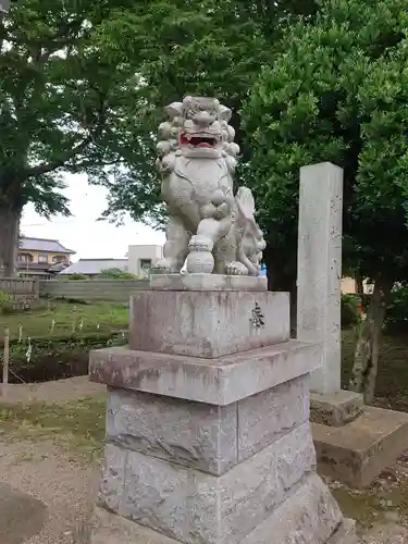 長沼八幡宮の狛犬