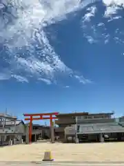 松原八幡神社の鳥居