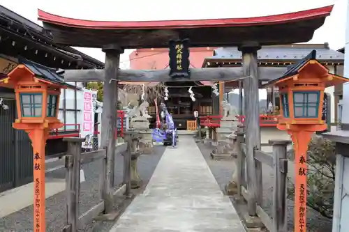 大鏑神社の鳥居