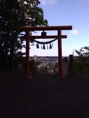 星置神社の鳥居