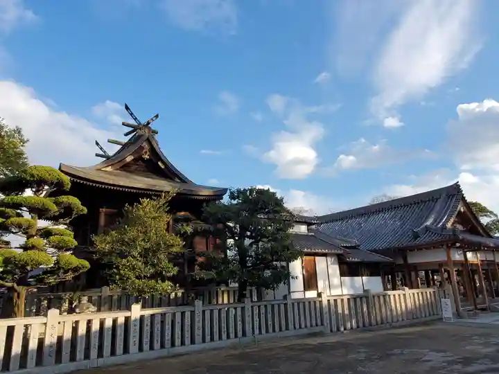 英賀神社の本殿・本堂