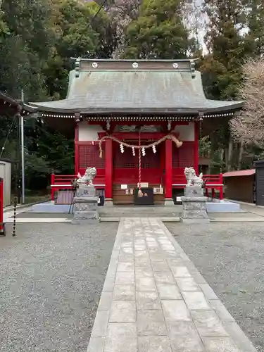 南大沢八幡神社の本殿・本堂