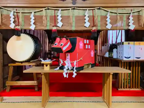 土津神社｜こどもと出世の神さまの狛犬