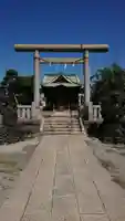胡録神社の鳥居