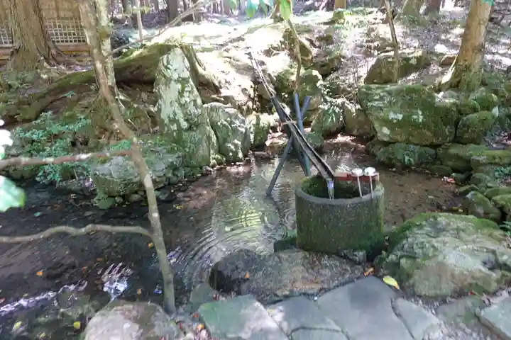若狭彦神社(上社)の手水舎