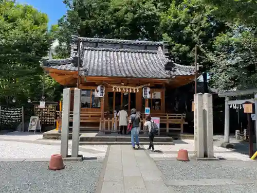 川越熊野神社の本殿